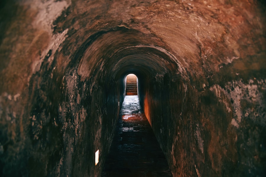 tunnel path